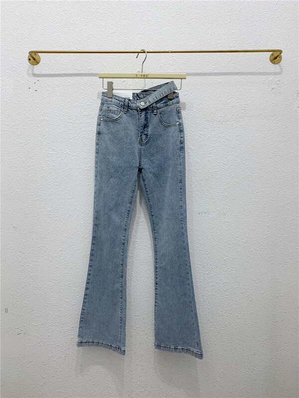 [u.she] Korean style slim jeans 98058# cqw
