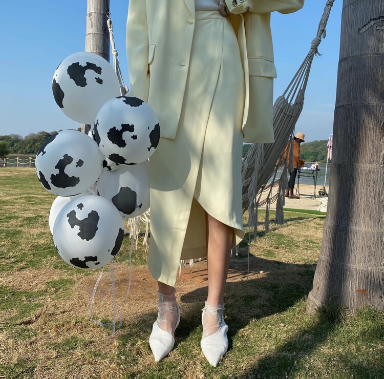 goods in stock! [semi plain] irregular temperament solid color slit skirt y706# ZSY