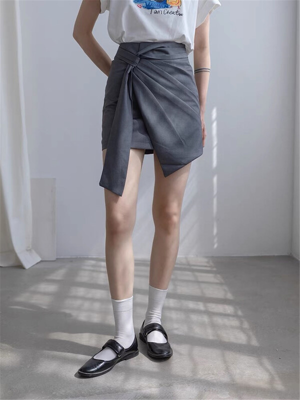 New in early summer! [Mg +] irregular bandage skirt 99209# zxx