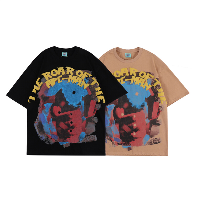 [BNL] personalized Street print short sleeve T-shirt 702# ZZL