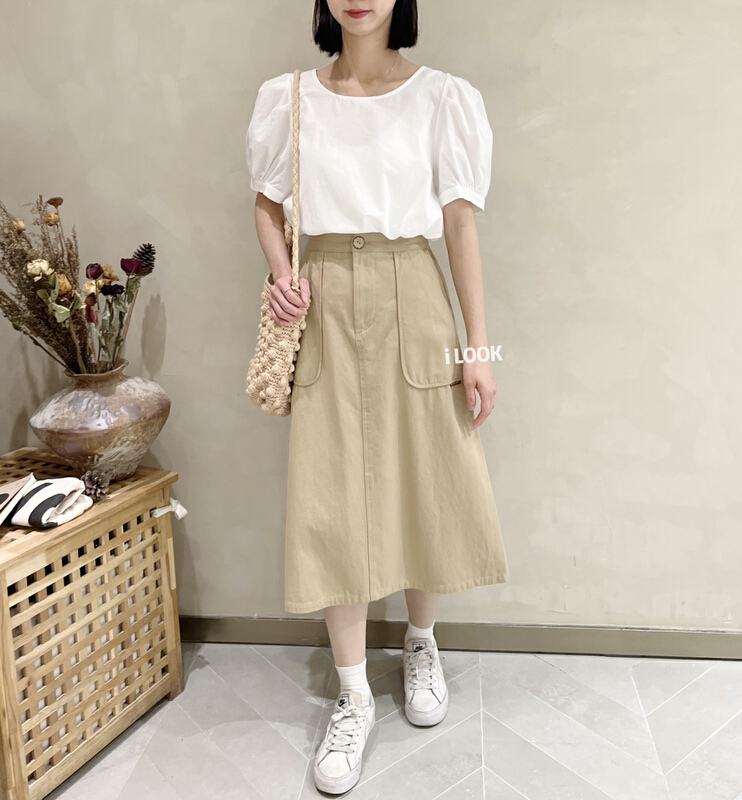 New year in early spring! [I look] Korean versatile simple skirt xz72002# ZSY