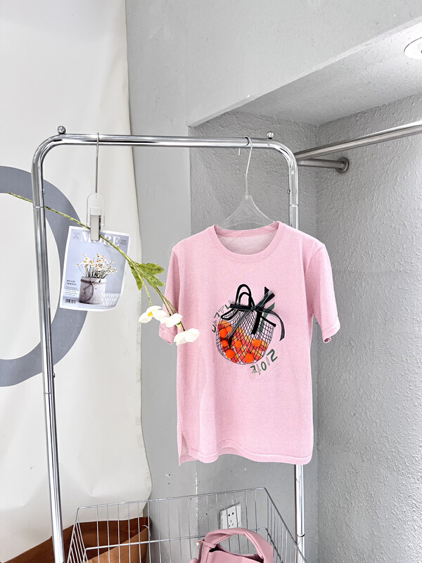 [Feimao (Yimao)] Korean minority print fashionable short sleeve T-shirt ym-1066# LSL