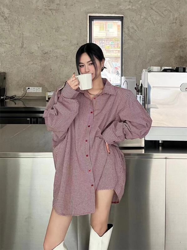 [8ighty9ine] Korean personalized loose silhouette shirt 6615# lwy