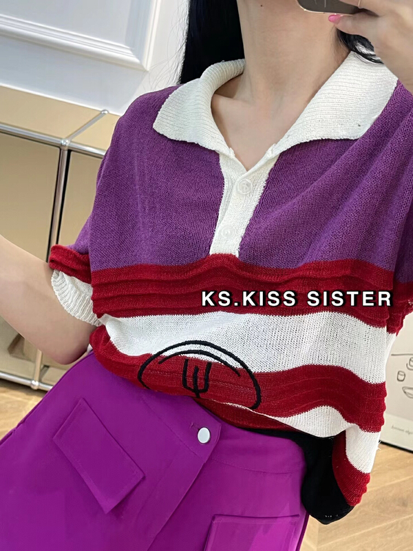 Original price 84.90! [KS] niche design style loose knit 23123# ozq