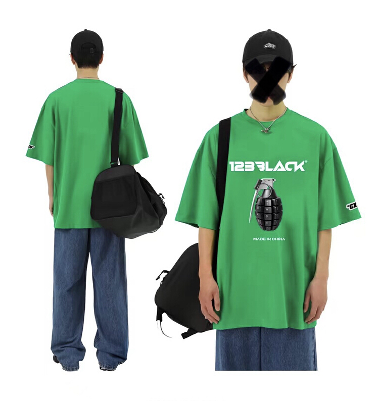[Tess] Korean round neck comfortable short sleeve T-shirt cxx# ZZL