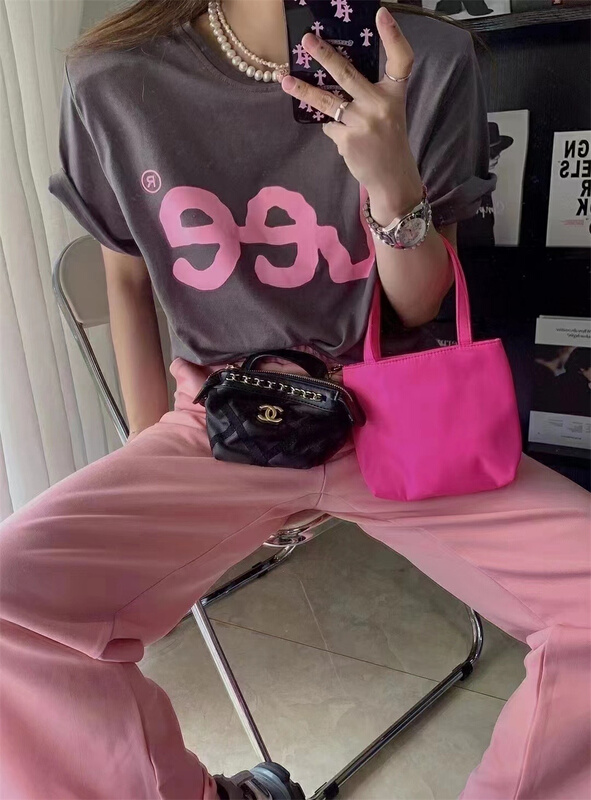 [didi] Korean Pullover letter short sleeve T-shirt 5078# ozq