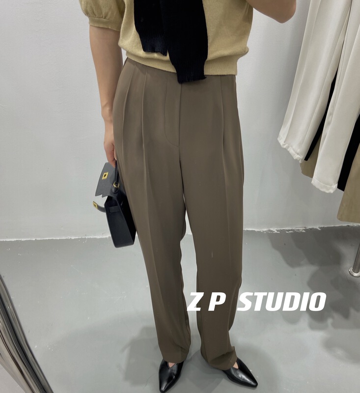 New year in early spring! [z.p studios] simple and versatile slim fitting trousers 9016# ZSY