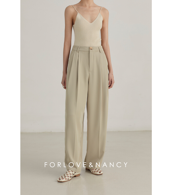 New year in early spring! [FN] Korean fashion temperament loose casual pants fa2ks5071# cqw
