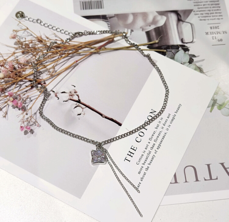 [Feimao (Yimao)] fashion niche design short necklace ys35-12# LSL
