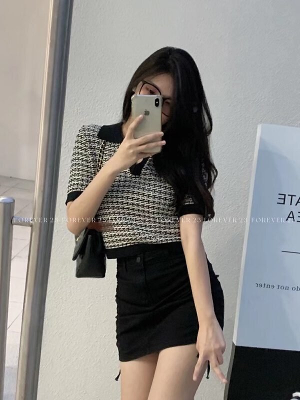 [forever23] Korean slim and versatile small shirt a1075# hjy