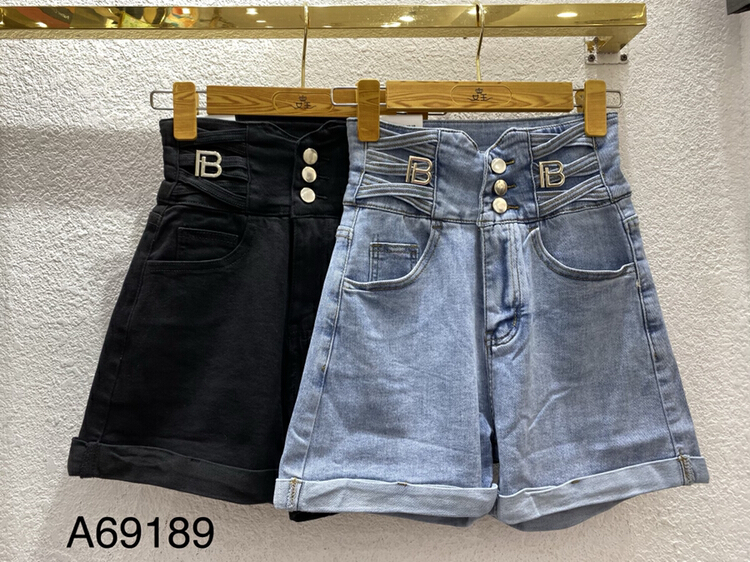New year in early spring! [queen] Korean versatile fashion denim shorts a69189# ozq