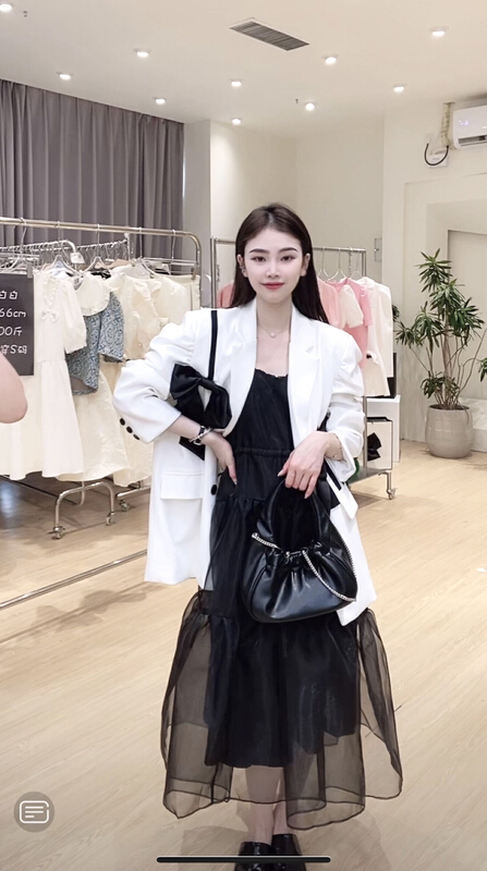 [Feimao Feimao] Korean elegant dress ym-7073# LSL