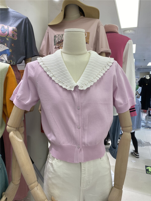 [benwo] simple Japanese fashion baby collar shirt 0633# CLS