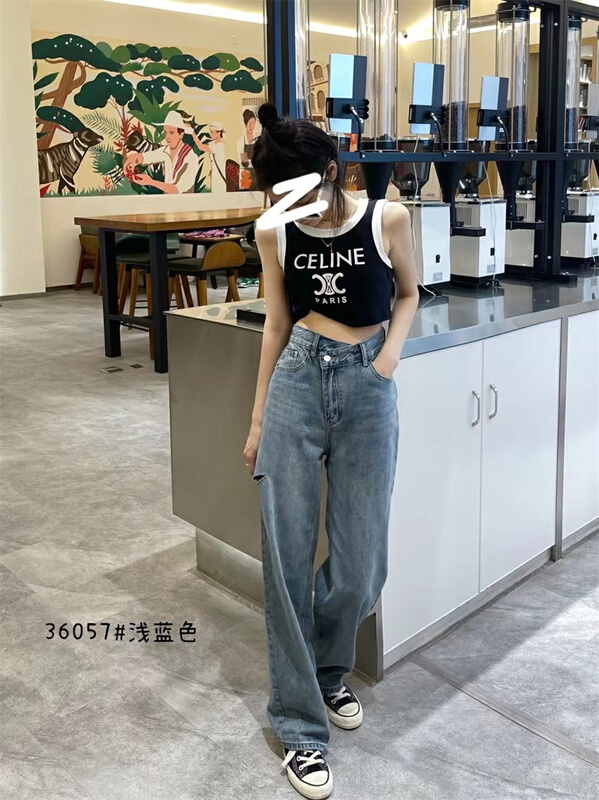 New in early summer! [elefan] Korean irregular pants jeans 36057# zxl