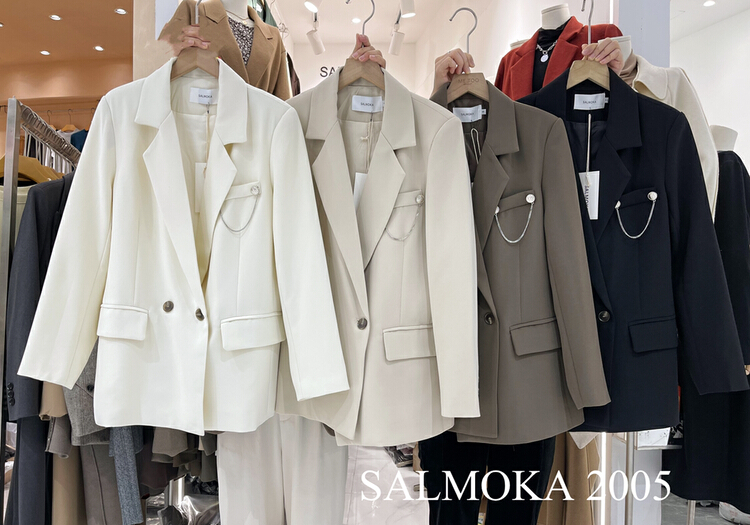New year in early spring! [salmoka] Korean version simple, elegant, slim and small suit ys1-2005# jhy