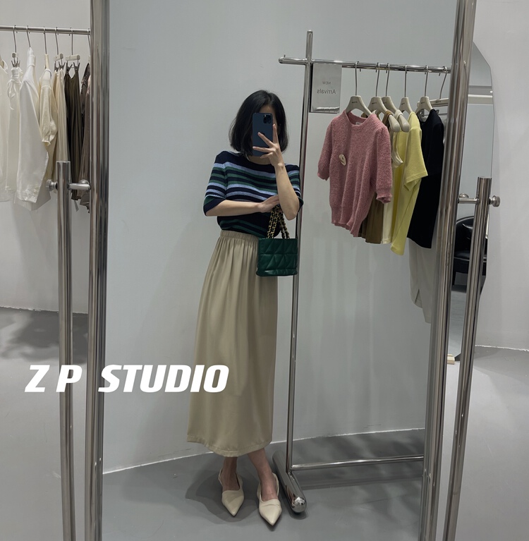 New in early summer! [z.p studios] Korean simple and versatile skirt 3322# ZSY