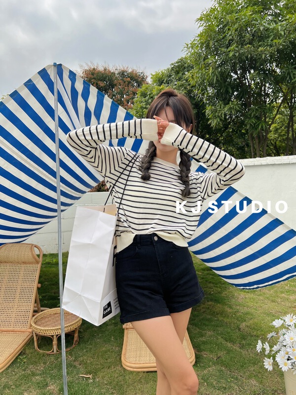 New year in early spring! [kJ] wide leg crimped Korean denim shorts 2822# zxl