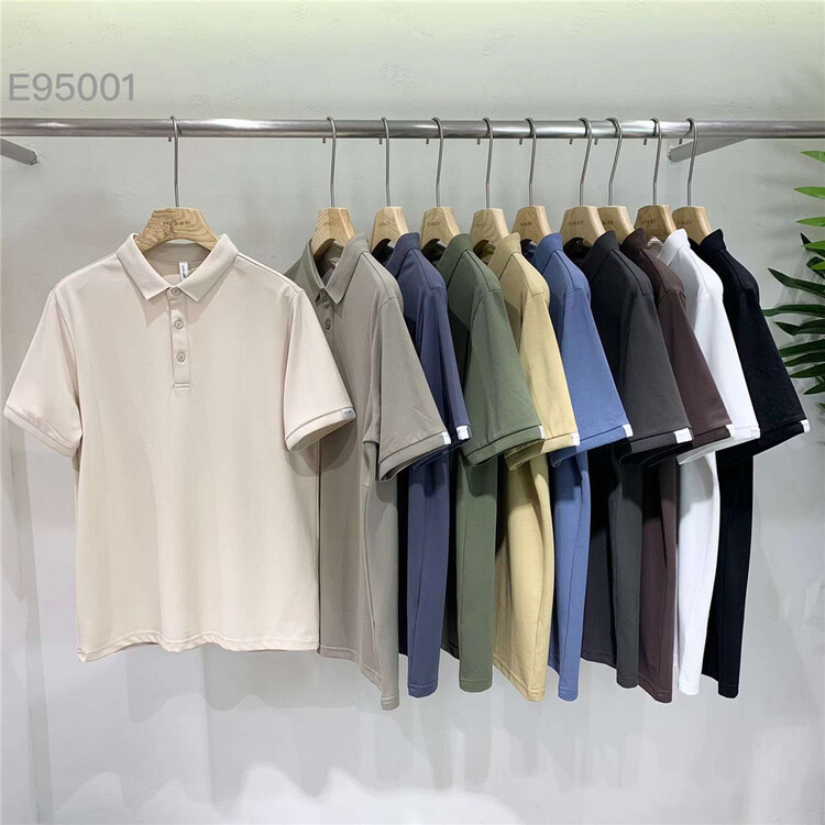 [Yeji] personalized label versatile polo shirt e95001# ZZL