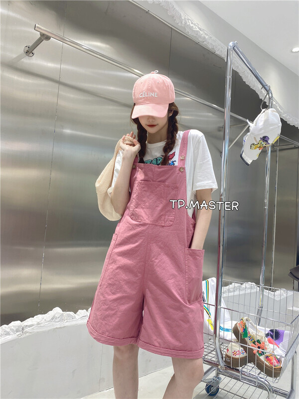 [TP. Master] Korean age reducing large pocket suspender pants (excluding inner belt) 66337# zxx