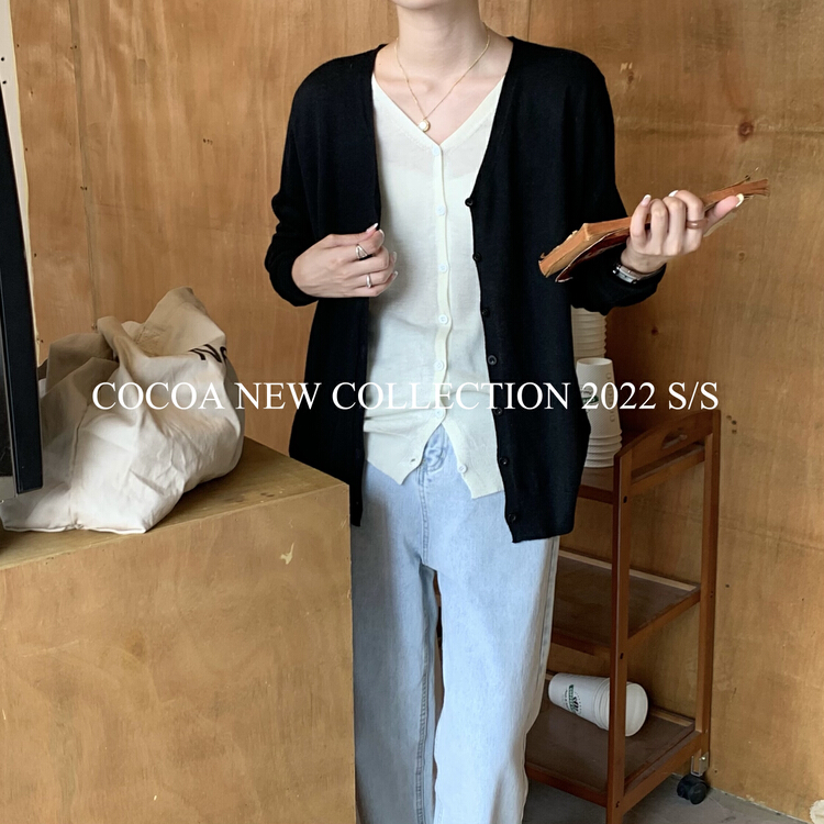 New year in early spring! [cocoa] Korean fake two-piece knitted cardigan 3212# L
