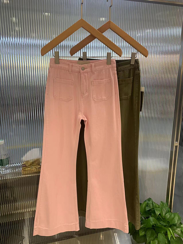 [by flow] slim and comfortable high waist jeans w403# XYY