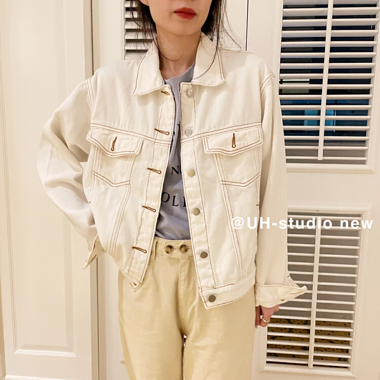 New year in early spring! Vintage denim jacket