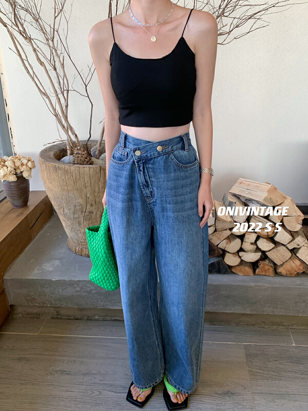 New year in early spring! [onivinage Omni] Korean straight versatile jeans ys1-oh222j4694# zxl