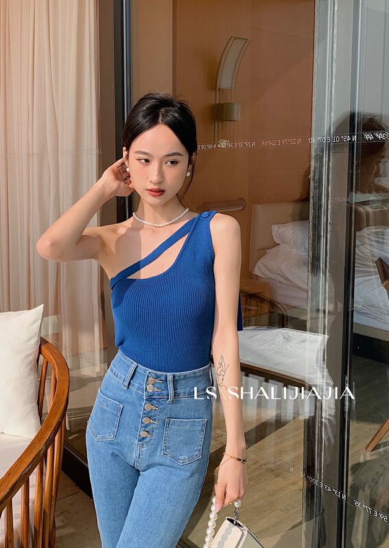 現貨!【LS】韓版顯瘦百搭背心  6233#  WPL