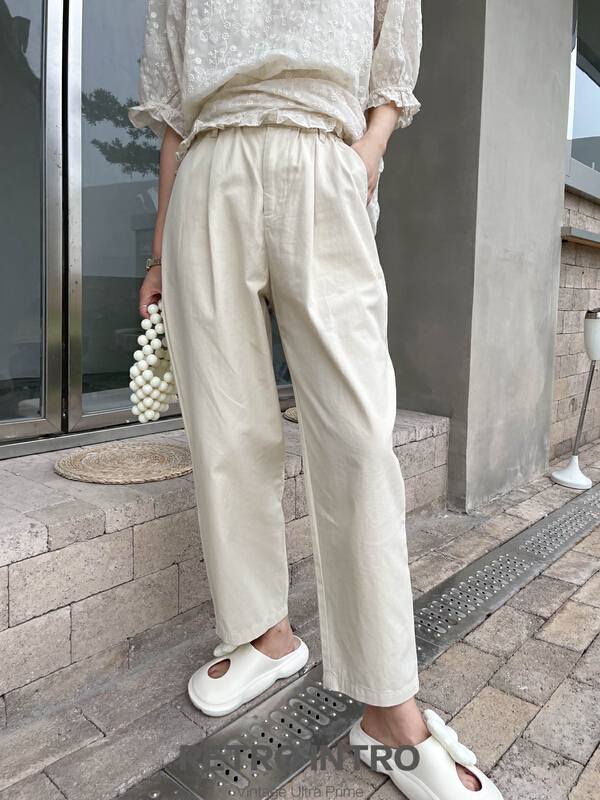 [Rin] simple temperament, loose and thin casual pants 20936# cqw