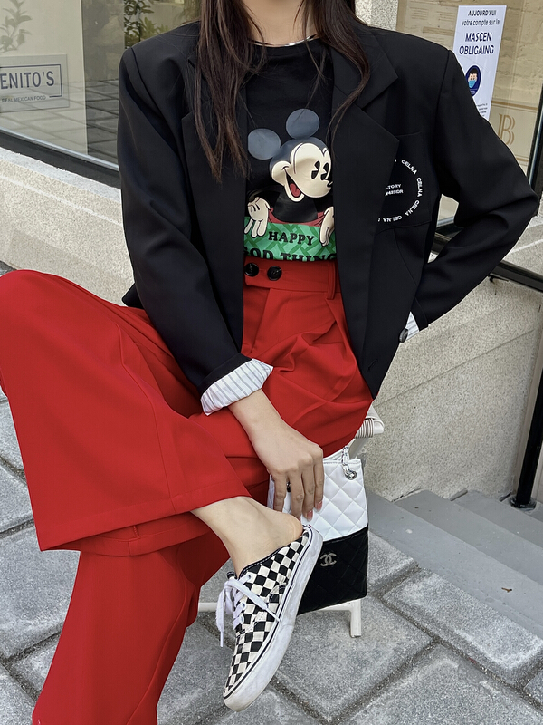 New year in early spring! [VT] short embroidered casual suit 8332-1# ozq