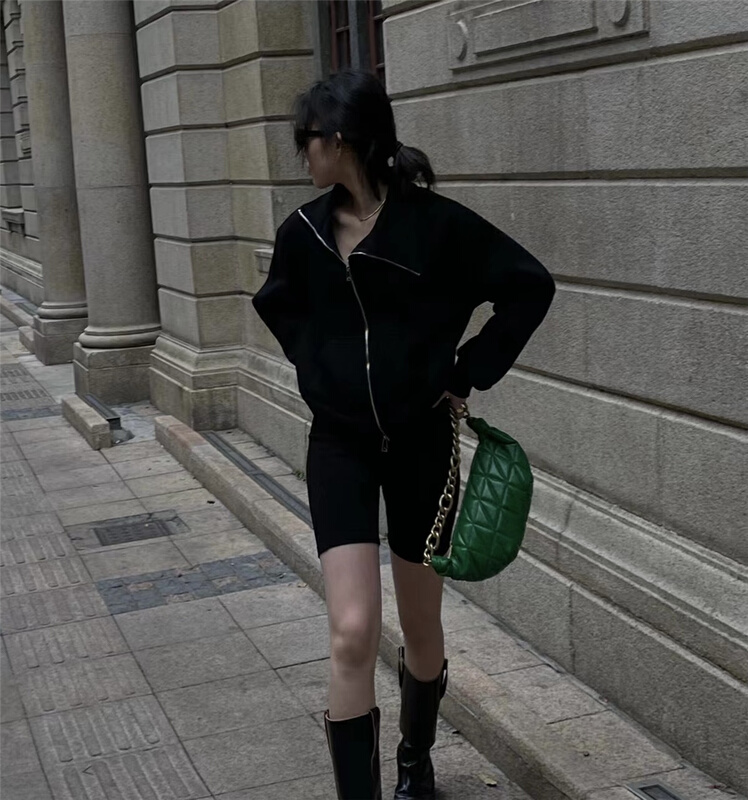 New year in early spring! [jvv sister] Korean zipper versatile sweater 2926# zxl