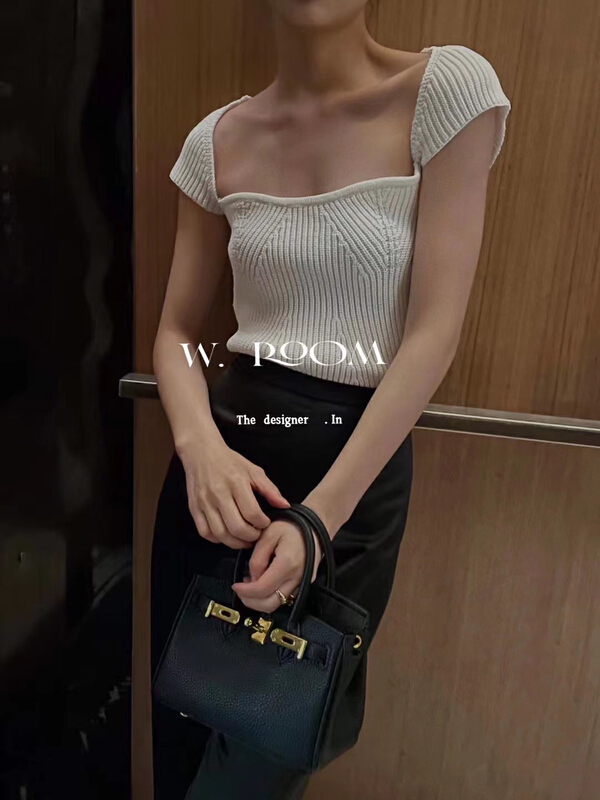 [w.room] versatile knit vest / sling 9553# zxl