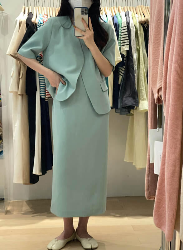 goods in stock! [BL] Korean loose and versatile suspender dress l622168# cqw
