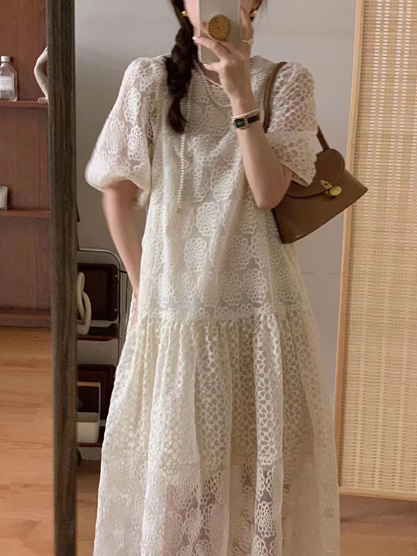 [Dai Dai] French minority design lace dress 4684# HBx