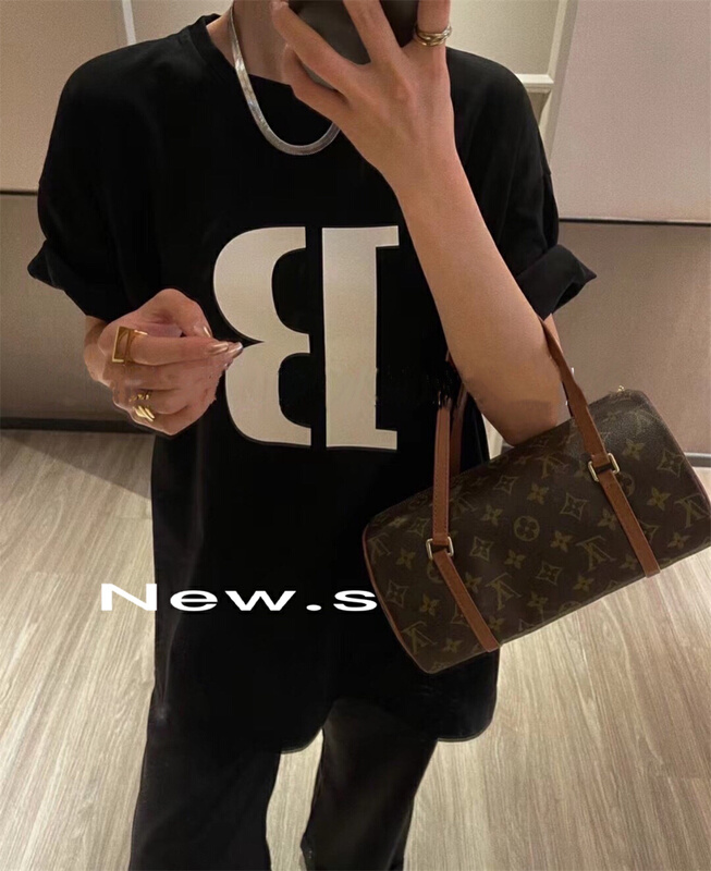 初夏上新!【NEW.S】字母印花時尚短袖T恤  8813#  OZQ