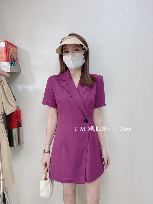 [I'm] temperament slim suit dress 8715# cqw