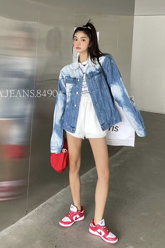 New year in early spring! [zona] versatile fashion denim jacket 8490# ozq
