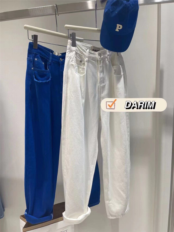 New year in early spring! [o not 1] fashionable and simple wide leg jeans w053# LSW