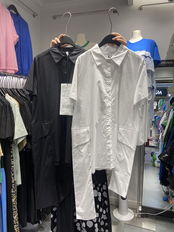 [cyard] single breasted comfortable Korean shirt 90501# L
