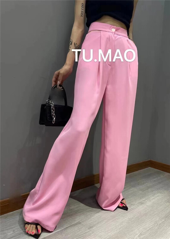 [Yan Zhen] waistless design pants 66221# PCZ