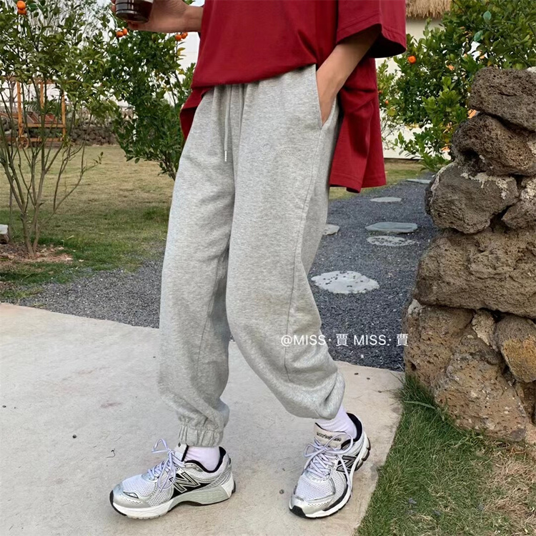 New year in early spring! [Miss Jia] basic versatile solid casual pants 871# XYY