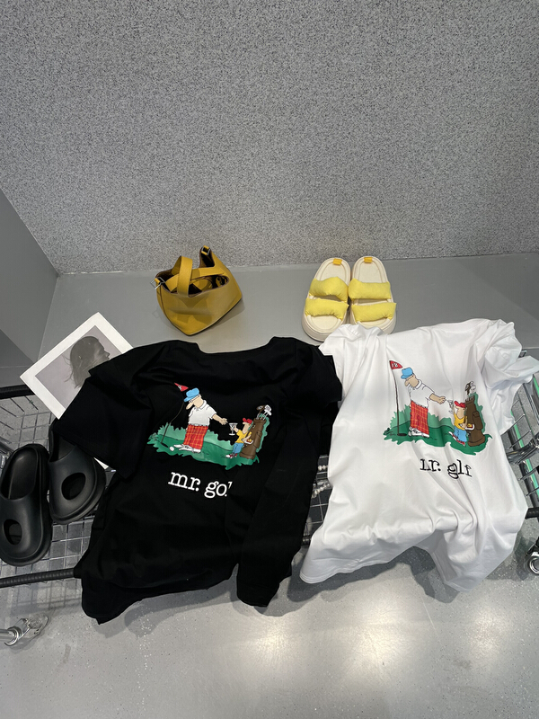 goods in stock! New in early summer! [bobo1972] casual cartoon printed short sleeve T-shirt ac220906# ozq