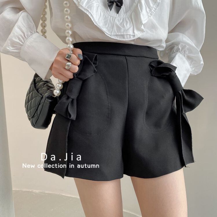 [Dajia] versatile bow casual shorts 8218# CLS