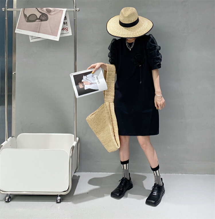 [Hyso] niche design stitched dress 5167# XJ