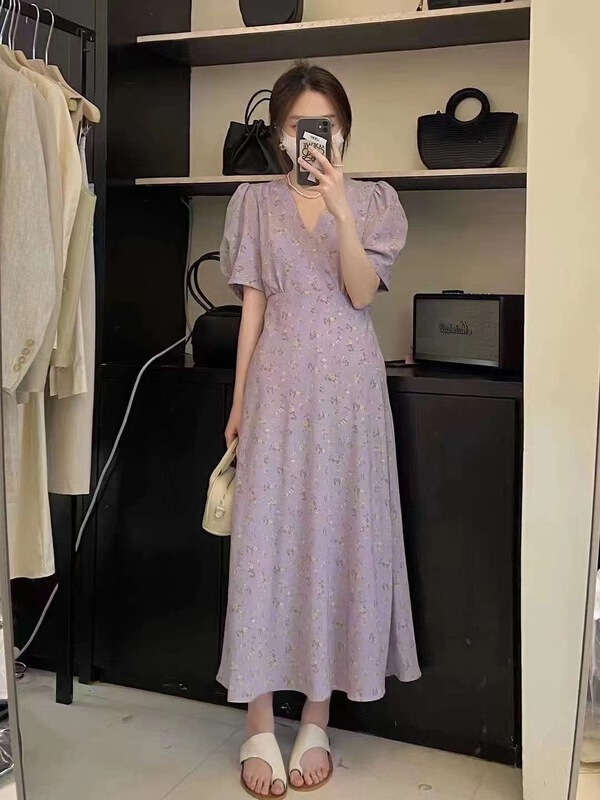 現貨!【LARTI】淑女氣質優雅系帶連衣裙  8343#  LL