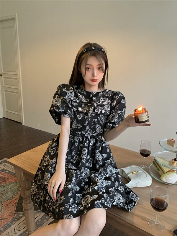 New year in early spring! [timely rain] Hanfeng ins sweet temperament dress h2125# WPL