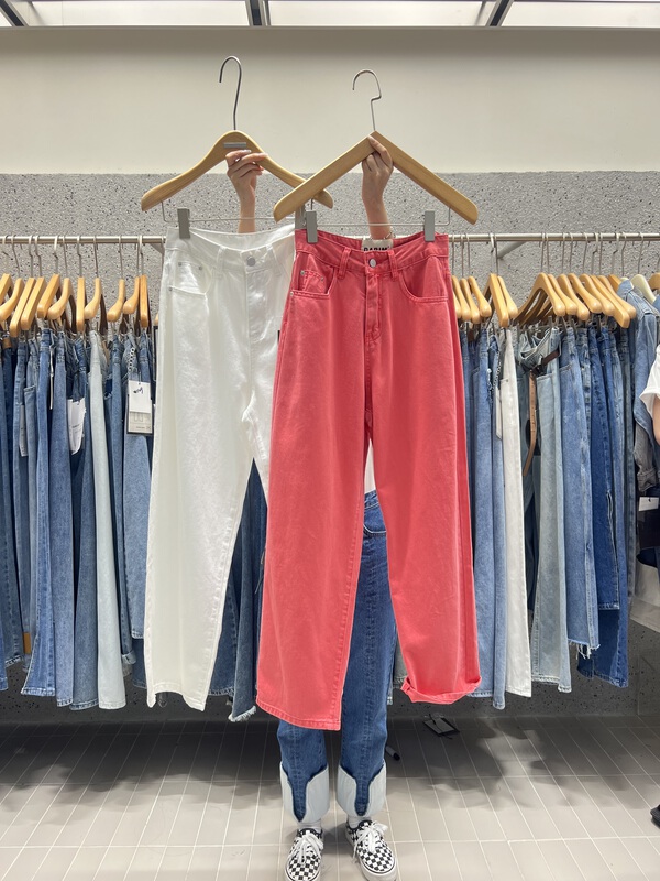 New year in early spring! [X1] fashion slim wide leg jeans t186# LSL