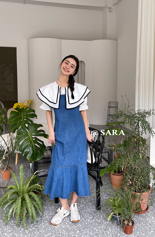 goods in stock! [Sara] lady Korean loose fishtail dress (only skirts) 88891# lwy