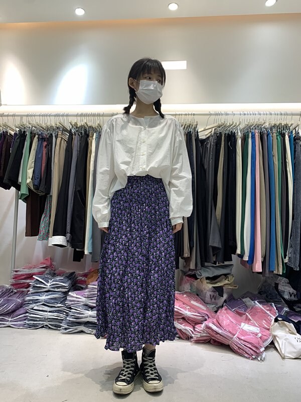 [jtengc] single breasted literary style fashion shirt 1882# lwy