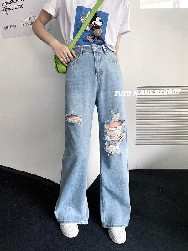 [zvzo] Korean loose cut jeans pz9007# CLS